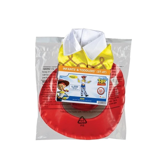 Jessie Disney Toddler Baby Child Costume Halloween Toy Story 3-4T New - Picture 6 of 13